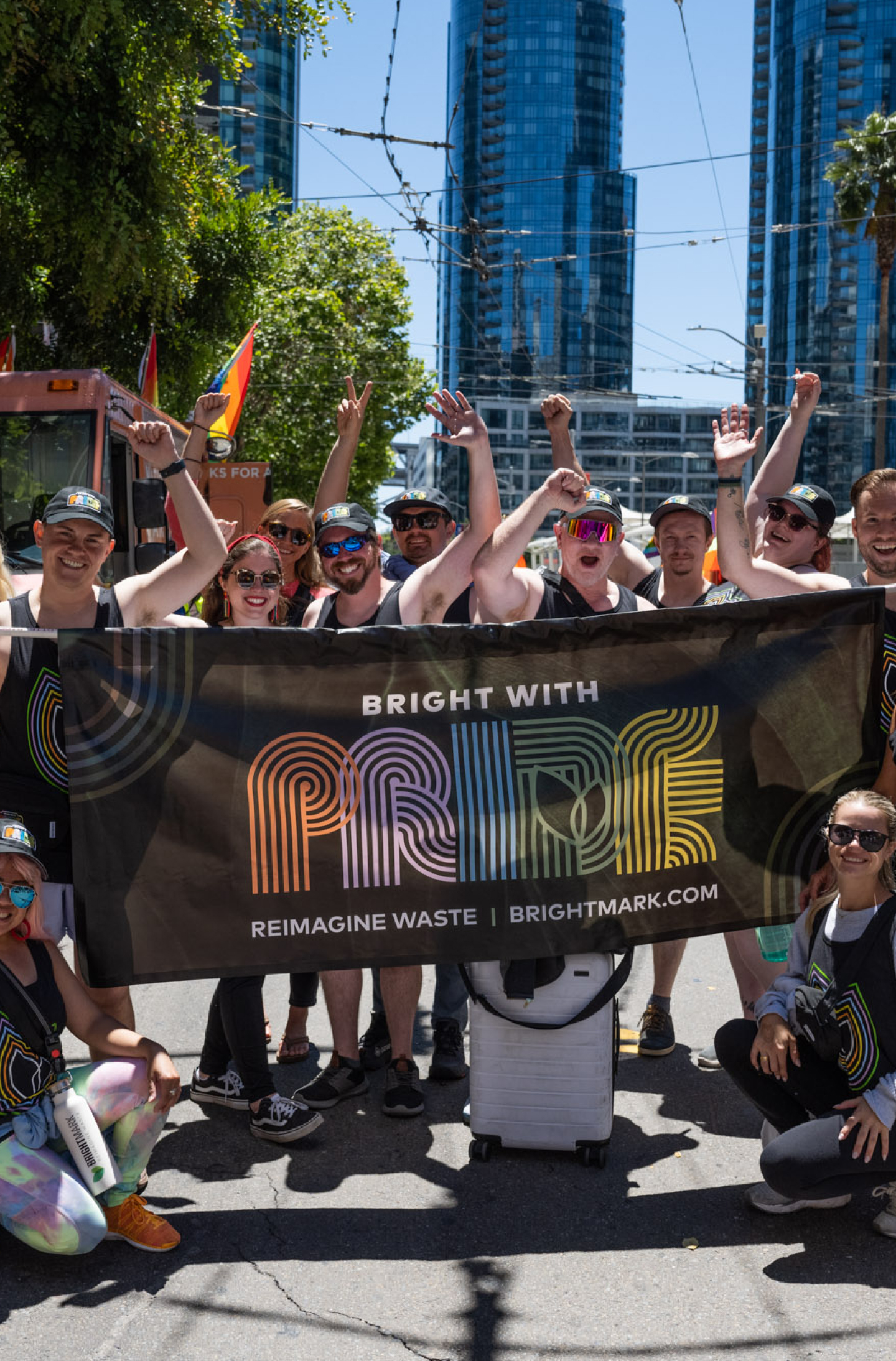 Brightmark team at pride