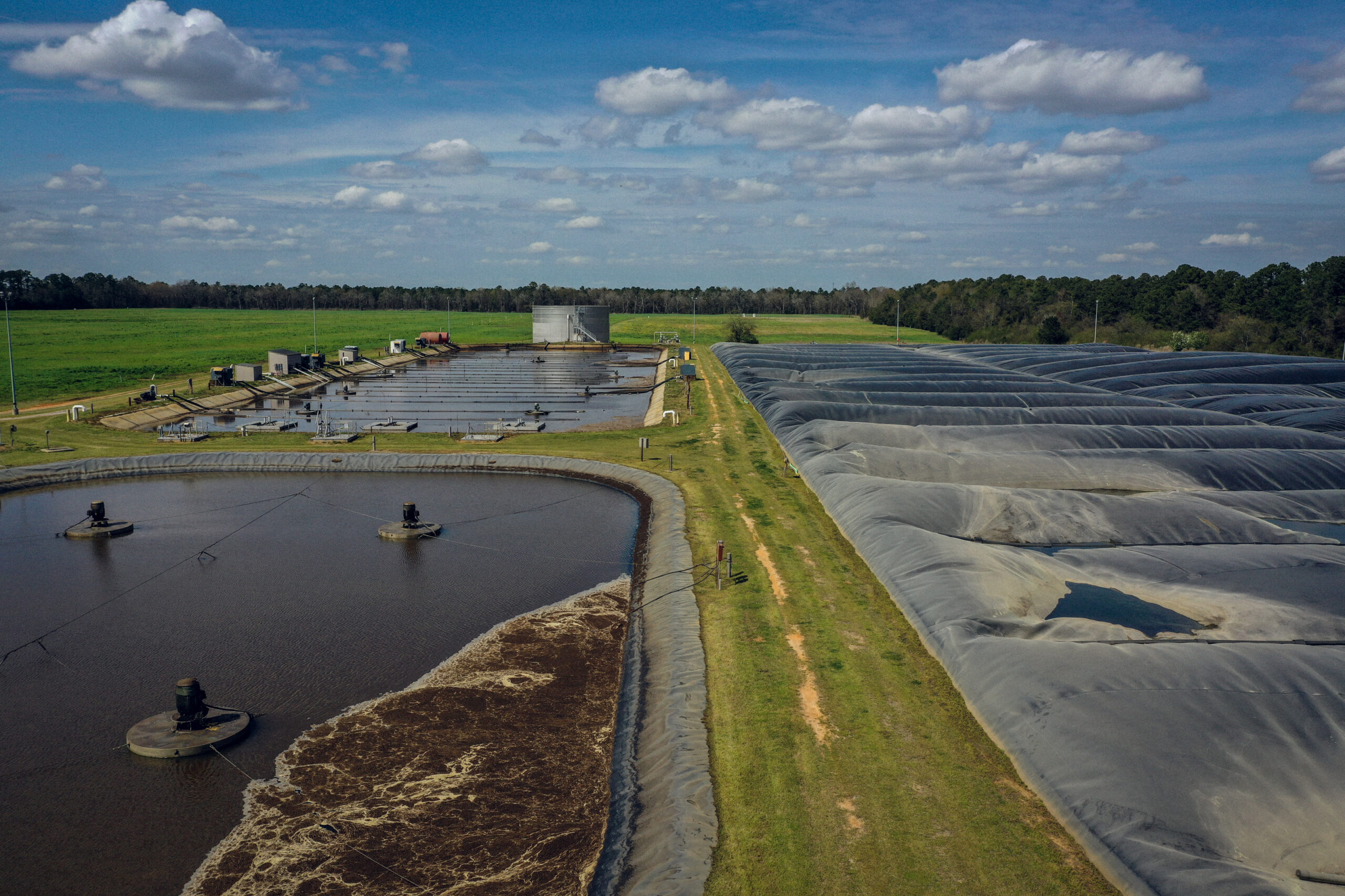 Biogas on the Sumter, South Carolina farm